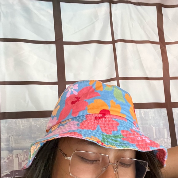 Billabong Floral Fun Beach Pool Bucket Hat One Size - Picture 9 of 11